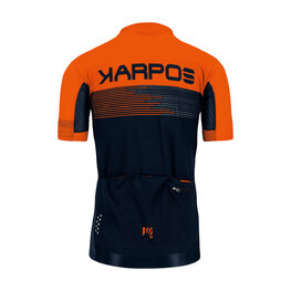 KARPOS Kurzarm Fahrradtrikot - GREEN FIRE - Rot/Grau