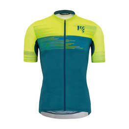 KARPOS Kurzarm Fahrradtrikot - GREEN FIRE - Gelb/Grün