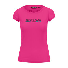 KARPOS Kurzarm Fahrrad-Shirt - VAL FEDERIA W - Rosa
