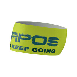 KARPOS Fahrradstirnband - PELMETTO - Gelb/Blau