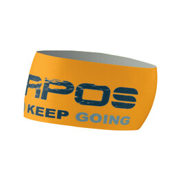 KARPOS Fahrradstirnband - PELMETTO - Orange/Blau