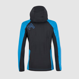 KARPOS Winddichte Fahrradjacke - LAVAREDO WINTER KIDS - Blau/Schwarz