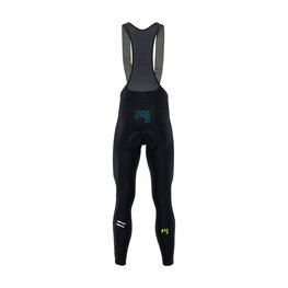 KARPOS Lange Fahrradhose mit Trägern - VERVE WINTER - Schwarz