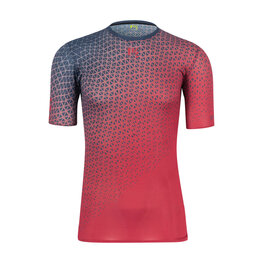 KARPOS Kurzarm Fahrrad-Shirt - LAVAREDO ULTRA - Rot/Blau