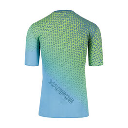 KARPOS Kurzarm Fahrrad-Shirt - LAVAREDO ULTRA - Grün/Blau