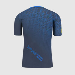KARPOS Kurzarm Fahrrad-Shirt - LAVAREDO ULTRA - Schwarz/Blau