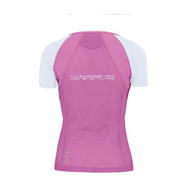 KARPOS Kurzarm Fahrrad-Shirt - LAVAREDO EVO W - Rosa/Weiß