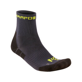 KARPOS Klassische Fahrradsocken - LAVAREDO QUARTER - Schwarz