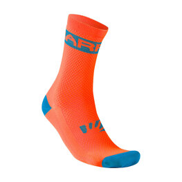 KARPOS Klassische Fahrradsocken - LOGO - Orange