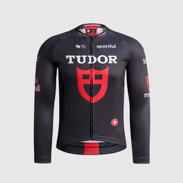 SPORTFUL Langarm Fahrradtrikot für den Sommer - TUDOR SUPERNOVA - Schwarz
