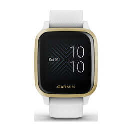 GARMIN Smartwatch - VENU SQ - Weiß/Gold