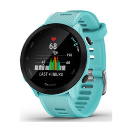 GARMIN Smartwatch - FORERUNNER 55 - Hellblau