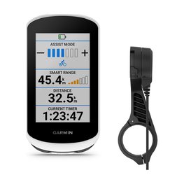 GARMIN Fahrradcomputer - EDGE EXPLORE 2 POWER BUNDLE - Weiß