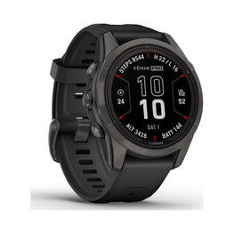 GARMIN Smartwatch - FENIX 7S PRO SAPPHIRE SOLAR - Schwarz