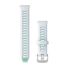 GARMIN Riemen - QUICK RELEASE 18 MM - Weiß/Hellgrün