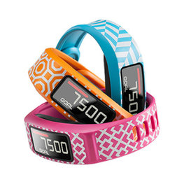 GARMIN Riemen - VÍVOFIT 2 - PALM BEACH - Rosa/Orange/Türkis