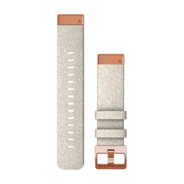 GARMIN Riemen - QUICKFIT 20 - Elfenbein