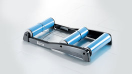 TACX Rollentrainer - ANTARES - Schwarz/Hellblau