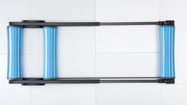 TACX Rollentrainer - GALAXIA - Schwarz/Hellblau