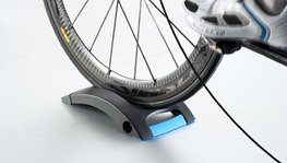 TACX Unterlage - SKYLINER - Schwarz/Hellblau