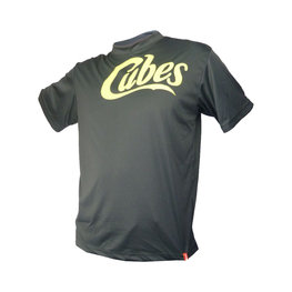 HAVEN Kurzarm Fahrradtrikot - CUBES - Schwarz/Grün/Blau