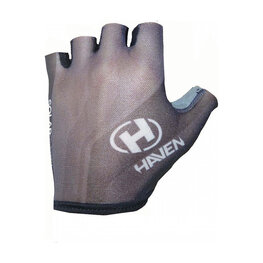 HAVEN Fingerlose Fahrradhandschuhe - SOLAR SHORT - Schwarz