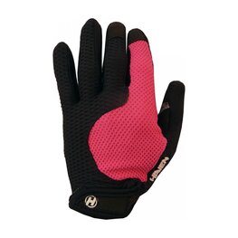 HAVEN Langfinger-Fahrradhandschuhe - KIOWA LONG - Schwarz/Rosa