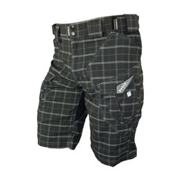HAVEN Fahrradshorts ohne Träger - CUBES II - Schwarz/Grau