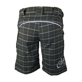 HAVEN Fahrradshorts ohne Träger - CUBES II - Schwarz/Grau