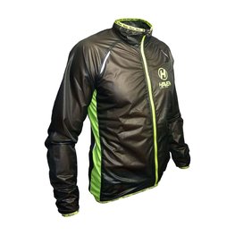 HAVEN Winddichte Fahrradjacke - ULTRALIGHT - Schwarz/Grün