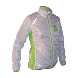 HAVEN Winddichte Fahrradjacke - ULTRALIGHT - Weiß/Grün