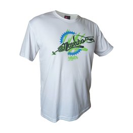 HAVEN Kurzarm Fahrradtrikot - NAVAHO SHORT - Weiß/Schwarz