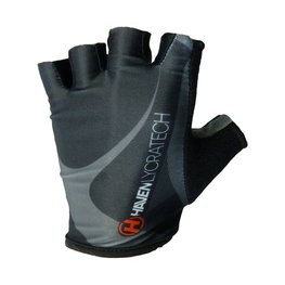 HAVEN Fingerlose Fahrradhandschuhe - LYCRATECH - Schwarz/Grau