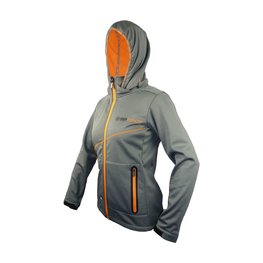 HAVEN Fahrrad-Thermojacke - THERMOTEC WOMEN - Grau/Orange