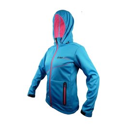 HAVEN Fahrrad-Thermojacke - THERMOTEC WOMEN - Blau/Rosa