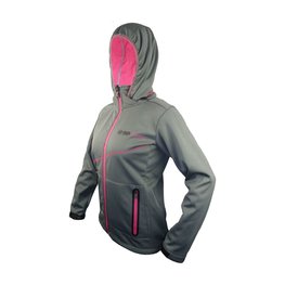 HAVEN Fahrrad-Thermojacke - THERMOTEC WOMEN - Grau/Rosa