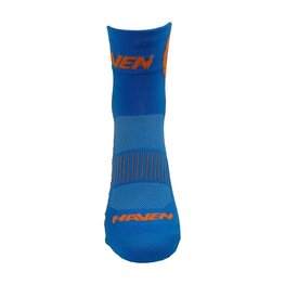 HAVEN Klassische Fahrradsocken - LITE SILVER NEO 2PAK - Blau/Orange