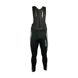 HAVEN Lange Fahrradhose mit Trägern - ISOLEERA - Schwarz/Weiß