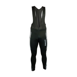 HAVEN Lange Fahrradhose mit Trägern - ISOLEERA - Schwarz/Weiß