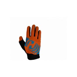 HAVEN Langfinger-Fahrradhandschuhe - HAVEN PURE - Blau/Orange