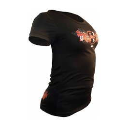 HAVEN Kurzarm Fahrradtrikot - AMAZON II SHORT - Schwarz/Rot