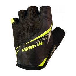 HAVEN Fingerlose Fahrradhandschuhe - MUTO - Schwarz/Grün