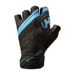 HAVEN Fingerlose Fahrradhandschuhe - PENNUTO SHORT - Schwarz/Blau