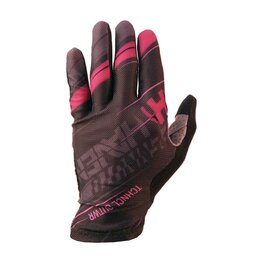 HAVEN Langfinger-Fahrradhandschuhe - HAVEN PENNUTO LONG - Schwarz/Rosa