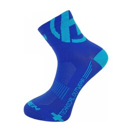 HAVEN Klassische Fahrradsocken - LITE SILVER NEO 2PAK - Blau