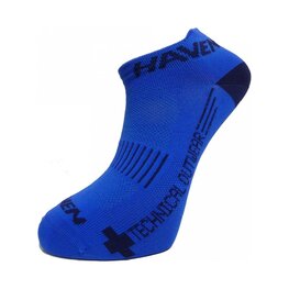 HAVEN Knöchelhohe Fahrradsocken - SNAKE SILVER NEO 2PAK - Blau