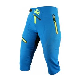 HAVEN Fahrradshorts ohne Träger - 3/4 ENERGY THREEQ - Blau/Gelb