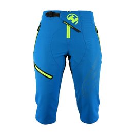 HAVEN Fahrradshorts ohne Träger - 3/4 ENERGY THREEQ - Blau/Gelb