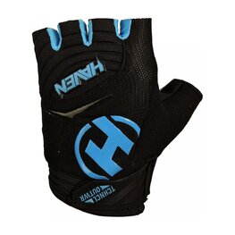 HAVEN Fingerlose Fahrradhandschuhe - DEMO SHORT - Schwarz/Blau