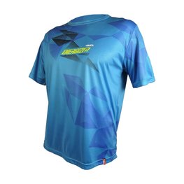 HAVEN Kurzarm Fahrradtrikot - ENERGIZER CRAZY SHORT - Blau